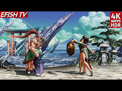 Kibagami Genjuro vs Wu-Ruixiang (Hardest AI) - Samurai Shodown