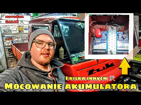 KWAS ⚠️ Mocowanie akumulatora 💪 #Żuk Żony S01E28 #motoQba #naprawa #gratem #diy #garage #projekt