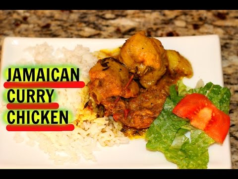 JAMAICAN CURRY CHICKEN RECIPE | The Jamaican Mother