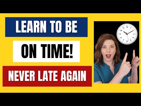 How to be on time - and NEVER be late again | Learn to Thrive with ADHD | Adult ADHD Coaching