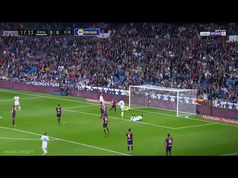 Real Madrid vs Eibar . 22\10\17.Resumen . Golazo de Marcelo