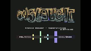 Sid music   Commodore 64 =+ Stevie Wonder - Superstition += by Patto of Onslaught 8580