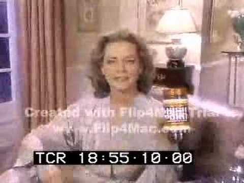 Lauren Bacall Coffee Commercial