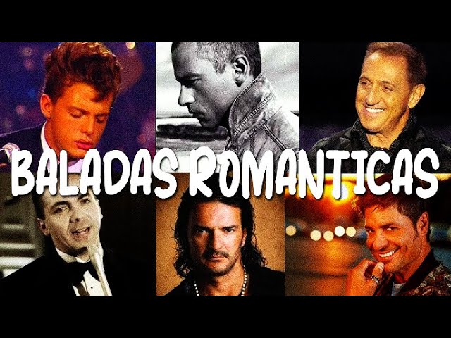 BALADAS ROMÁNTICAS DE LOS 90S EROS RAMAZZOTTI CRISTIAN CASTRO CHAYANNE CLÁSICOS DEL AMOR 🌹 SDDEFAULT Thumbnail