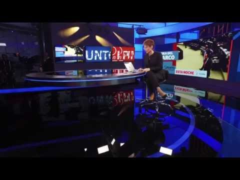 El backstage del noticiero 10 En Punto con Denise Maerker