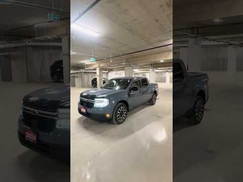 2024 Ford Maverick LARIAT AWD SuperCrew in Blue for sale at North London Toyota in London, ON
