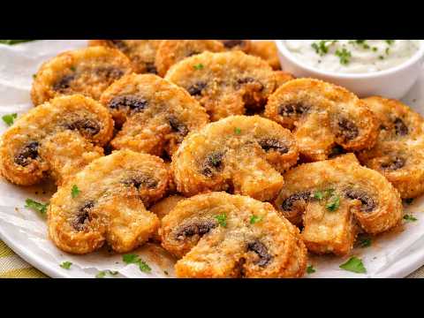 Crispy Fried Mushrooms in Batter – Better Than Restaurant!