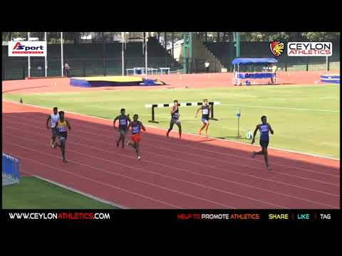 400m Men Finals   Asian Championship Trial    Ajith Pemakumara 46 52sec