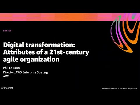 Digital transformation: Attributes of a 21st-century agile organization