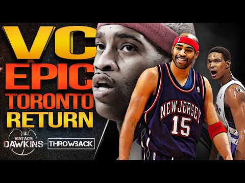 Vince Carter Returns To Toronto And Gets Booed All Game Long, Then Pulls Off A CRAZY Finish 😱🐐🔥