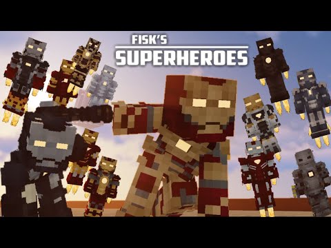 Blaze Inc - Minecraft Fisk's Superheroes Iron Man Heropack [Mark 42!!!] (Iron Maniac Patreon Version!)