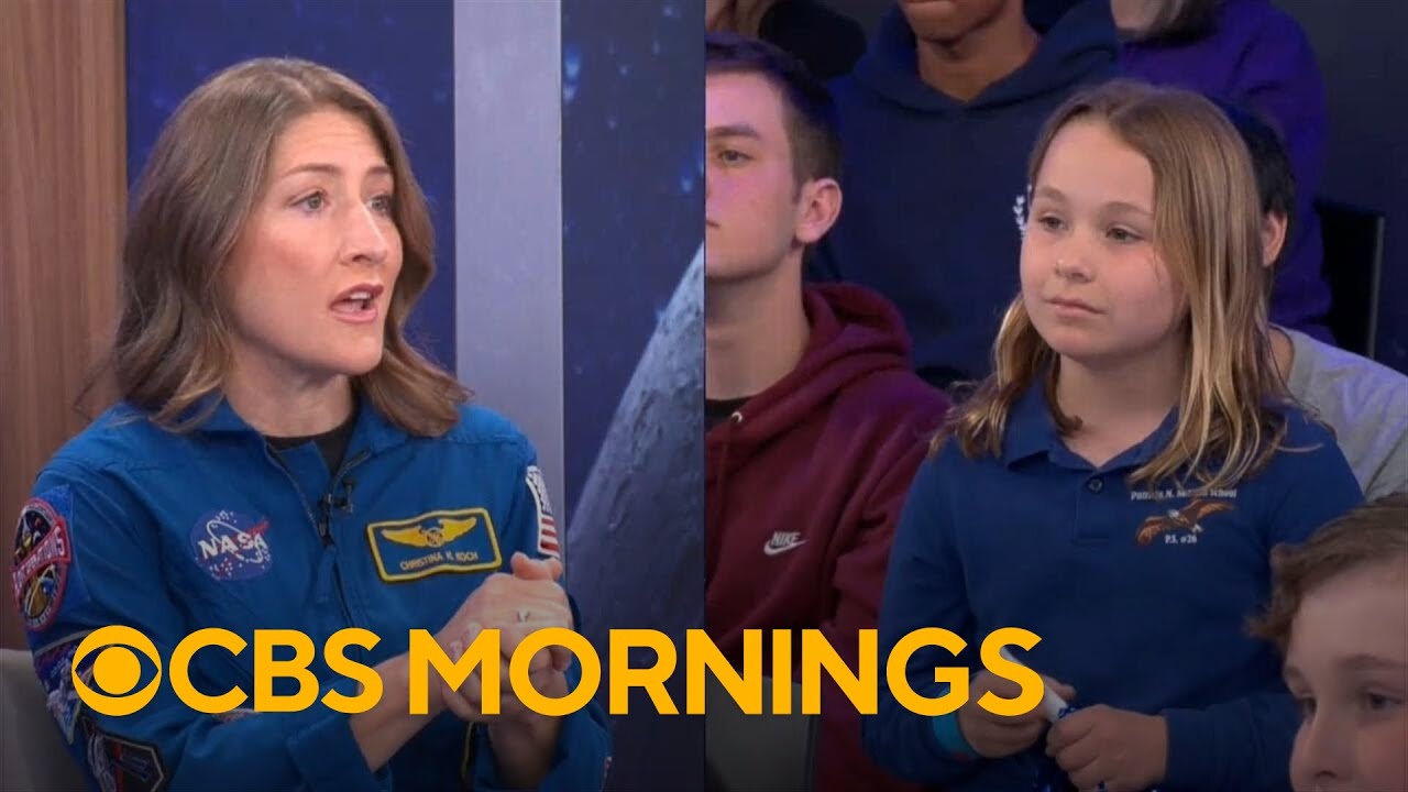 Artemis astronauts talk "bird bath" showers, space exploration dream and more