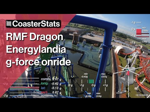 RMF Dragon g-force onride - Energylandia [4K 60 FPS]