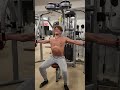My chest day workout! Full stack pec fly