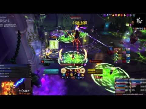 Outcast vs Tichondrius Mythic - Mage PoV