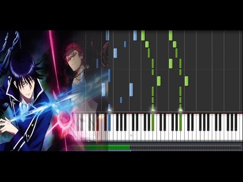 K Project (アニメ「K」): Return of Kings PV & Ep 1 OST - Assembly (Piano Synthesia Tutorial + Sheet)