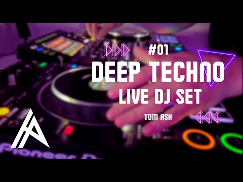 Deep Techno DJ Set - Tom Ash Official - Pioneer XDJ XZ - Music mix