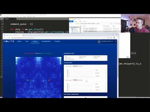 地元を走り、周囲のデータを手に入れる-ハライトⅢコーディング大会 p.2 (Running locally and getting surrounding data - Halite III coding competition p.2)