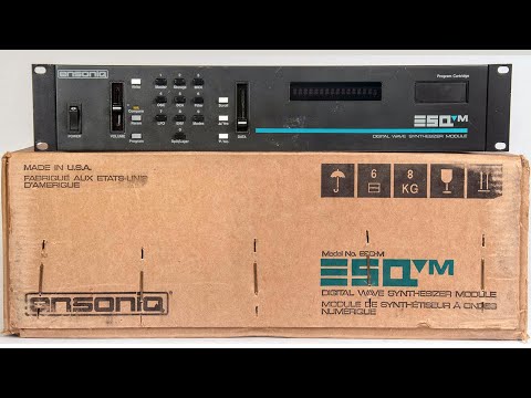Ensoniq ESQ-M / ESQ-1 (1986) Part 1