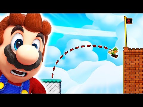 Der 'UNMÖGLICHE' Sprung + Mega Troll Level in Mario Maker 2