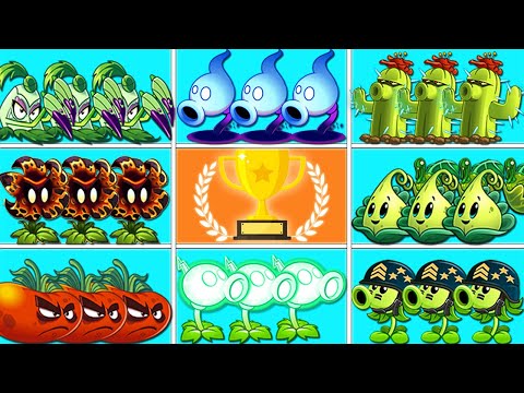 PvZ 2 Team Plant Vs Team Plant - Tournament 8 Best Team Plants - Which Team Will Win?
