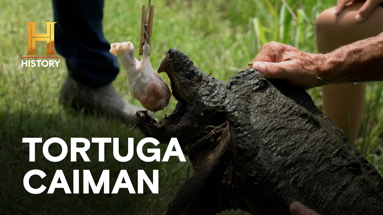 El dinosaurio del pantano: El poder de la Tortuga Caimán - Misterios del pantano