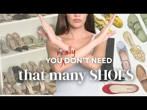 You ONLY Need 5 Shoes + 2 Boots to Match Your Every Outfit | Wardrobe Essentials