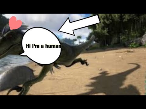 How to become a dino in ark With no mods