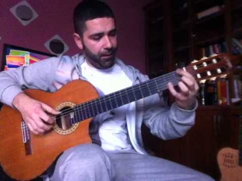Reşat Aysu - Muhayyerkürdi saz semaisi  guitar arr
