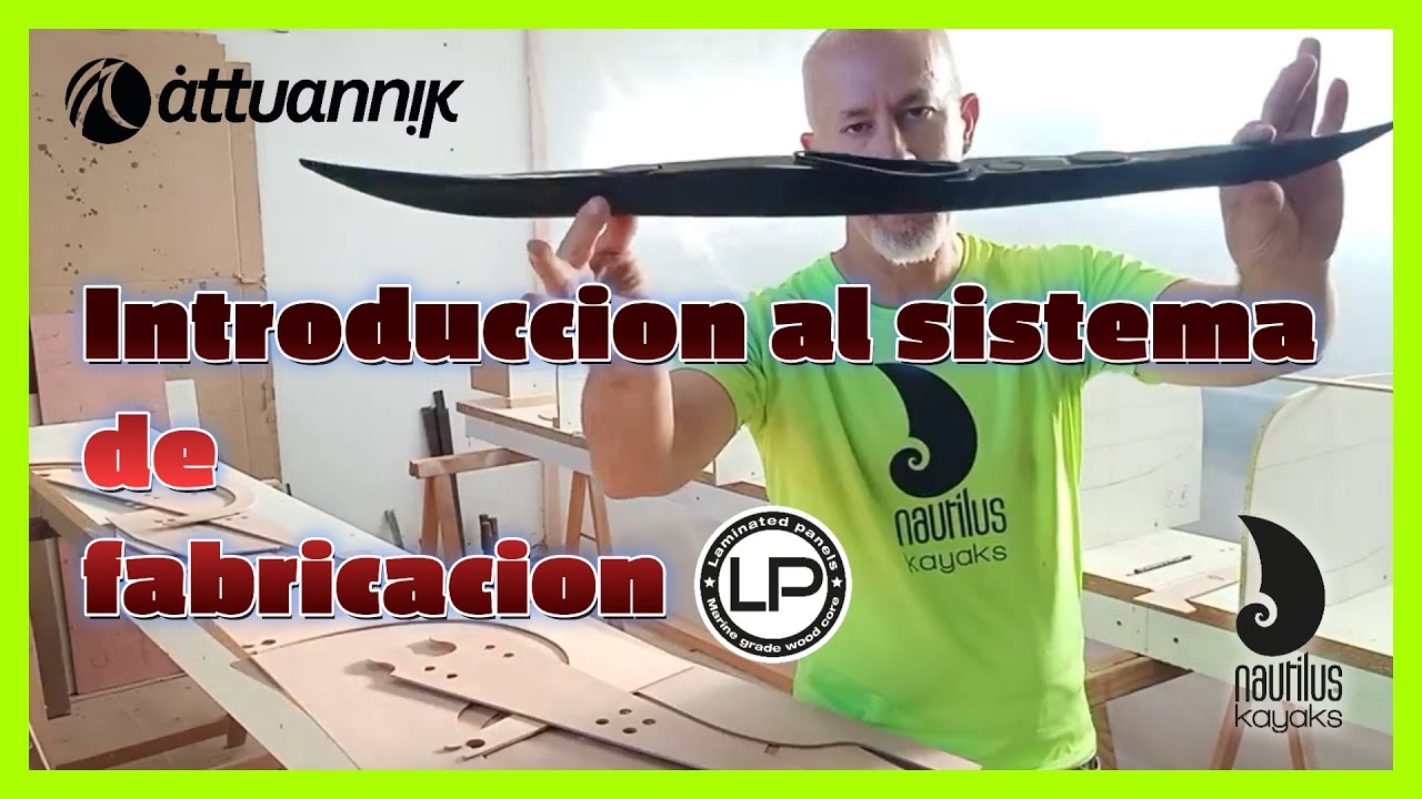 Introducción al sistema constructivo LP kayak Attuannik #woodenkayak #buildingkayak