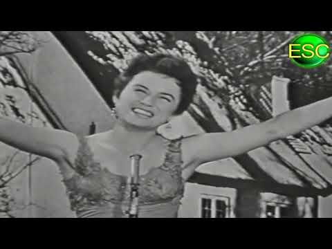Eurovision 1959 DENMARK DINAMARCA Birthe Wilke - Uh, Jeg Ville Ønske Jeg Var Dig - EuroFanBcn
