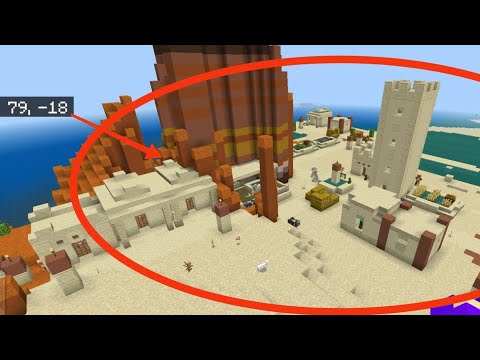 INSANE Desert Village Seed for Minecraft 1.20+