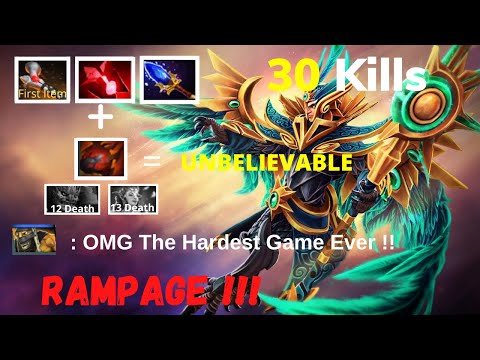 Solo Mid Pro Miracle Skywrath RAMPAGE !!! Burst Down enemy in 2s Deleted Late Game Sniper imba Hero