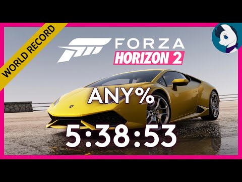 Forza Horizon 2 · Any% Speedrun in 5:38:53 (World Record)