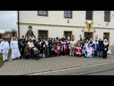 masopustní průvod - Chotusice 3.2. 2024