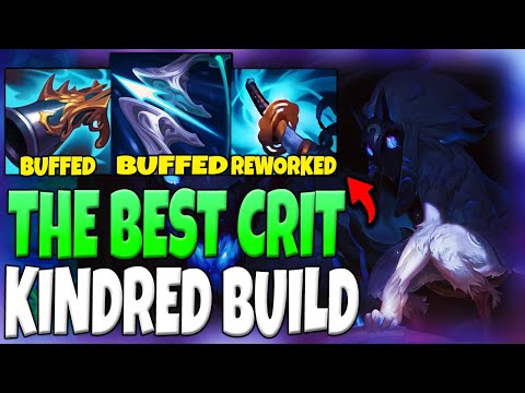 The BEST CRIT Kindred Build Right Now! (Galeforce + stormrazor is so OP!)