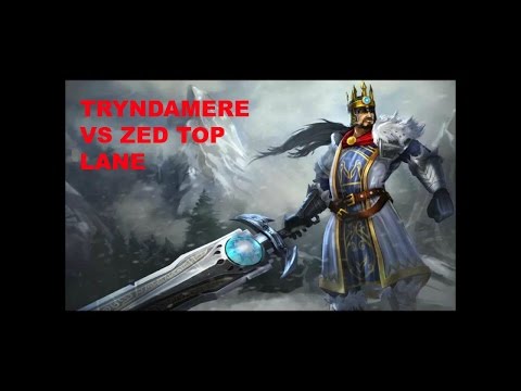 Tryndamere Top vs Zed - Ranked SoloQ - Full Game Commentary - League of Legends