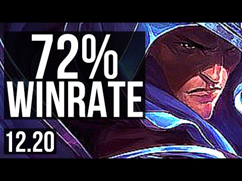 TALON vs SYLAS (MID) | 72% winrate, 8/1/6, Legendary | KR Challenger | 12.20