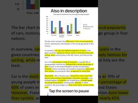Task 1 sample answer for 7+ bands #7 ||#ielts #ieltspreparation #ieltswriting  #7bands #sampleanswer