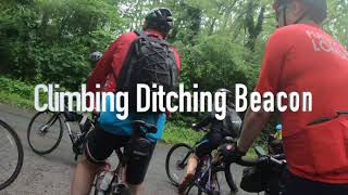 Download lagu Cycling up Ditchling Beacon. BHF London to Brighton Bike Ride 2019: mp3