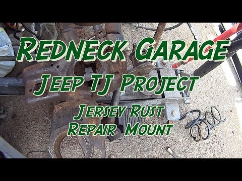 Jeep Wrangler TJ Project - Front Spring Mount - Repair - Welding