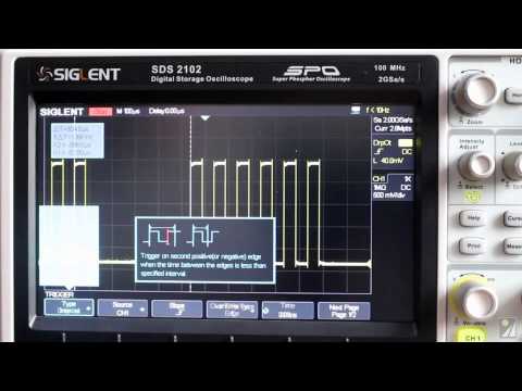 Finding signal dropouts with Siglent Oscilloscopes
