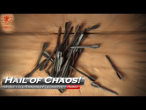 Hail of Chaos: 12ga Flechette round from Wolf Hill Trading