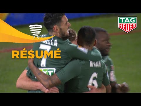 Nîmes Olympique - ASSE ( 1-1 4 tab à 2 ) (1/16 de finale) - Résumé - (NIMES - ASSE) / 2018-19