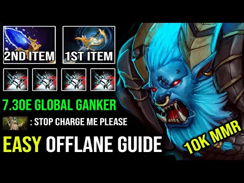 How to Destroy Offlane Like a 10K Spirit Breaker | EZ 25Min GG First Item Echo Sabre Aghanim Dota 2