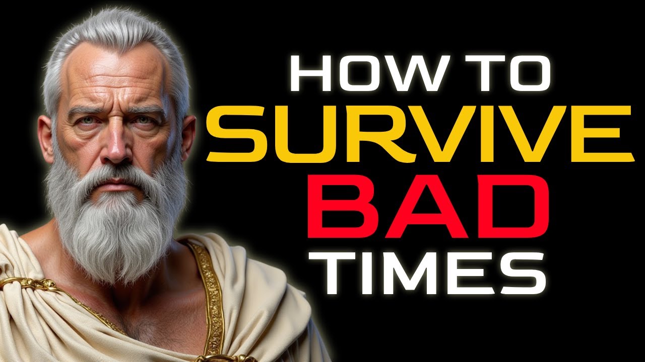 How To SURVIVE the Bad Times of Life as a Stoic | STOIC PHILOSOPHY