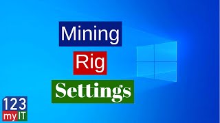 Windows 10 Crypto Mining Config