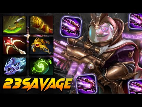 23savage Sniper Space Marine Action - Dota 2 Pro Gameplay [Watch & Learn]
