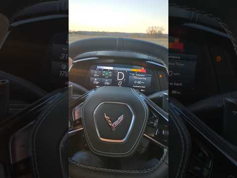 2025 Chevy Corvette Stingray 0-60 Launch Control #whiskeyracing #c8 #launch #chevy