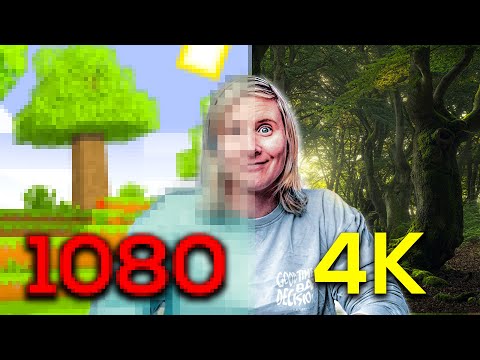 4K VS 1080p Can YOU Tell The DIFFERENCE??